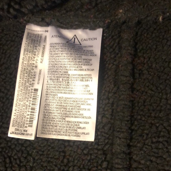 Zara winter faux suede with leather trim - Picture 8 of 8